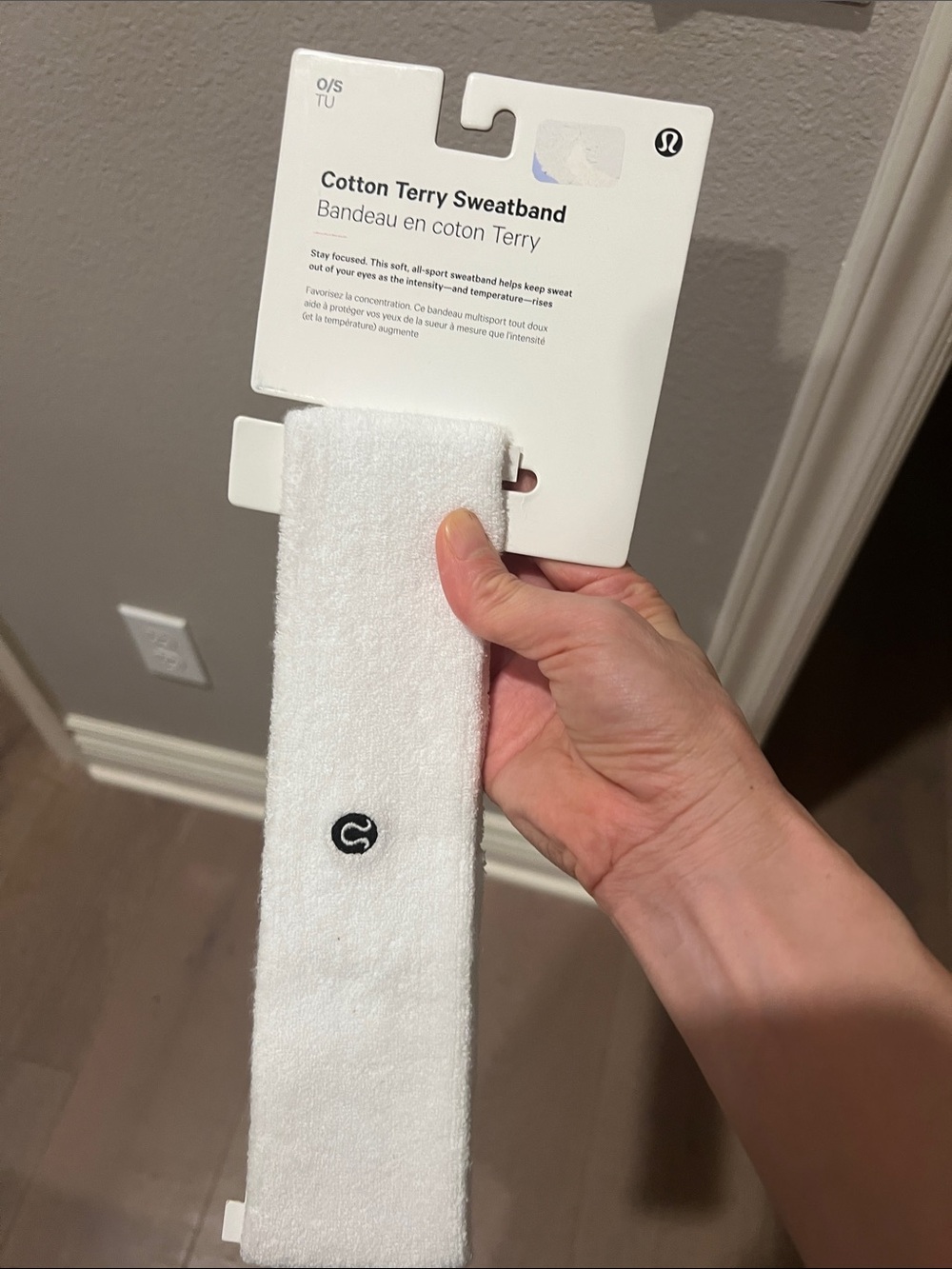 Cotton Terry Sweatband